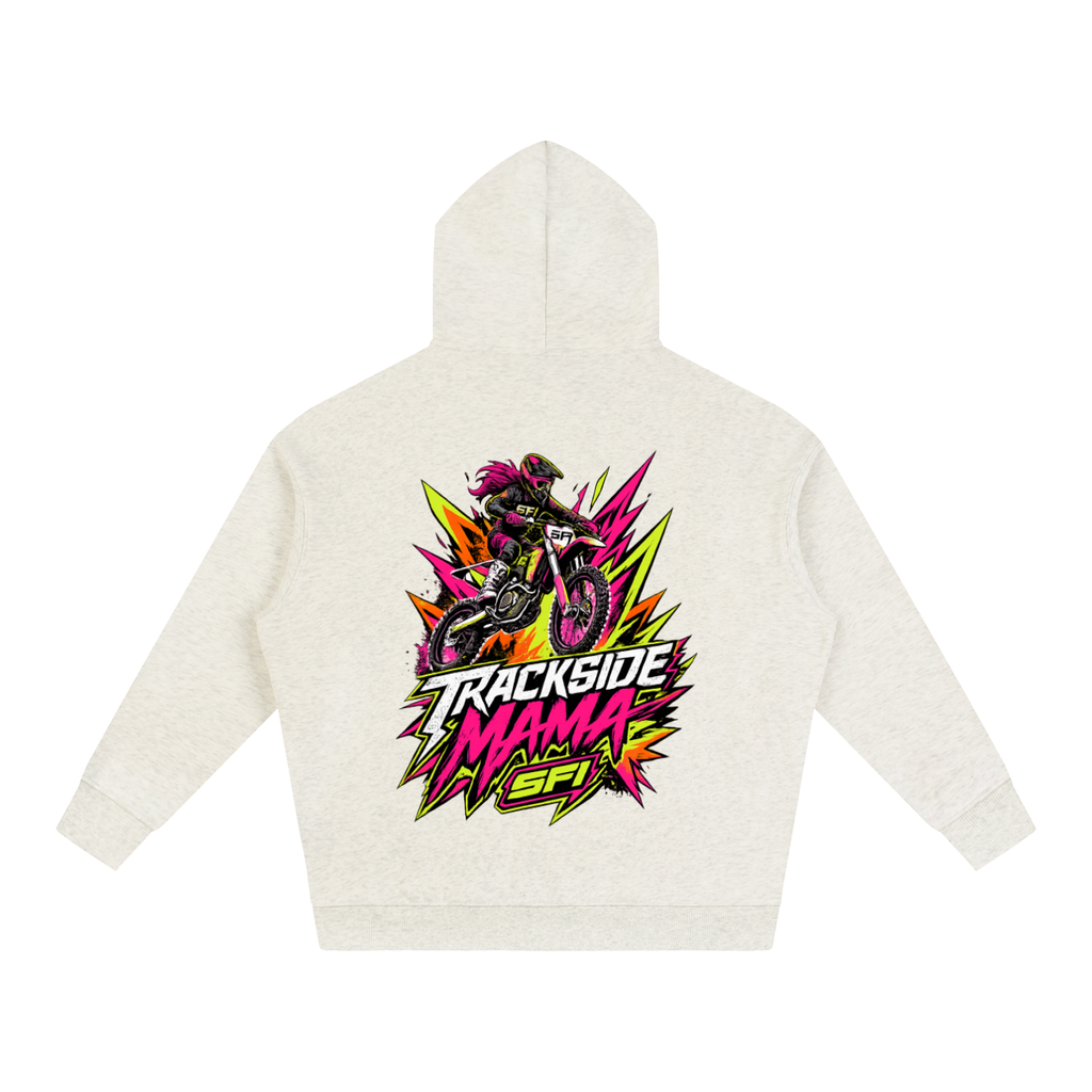 Women's Trackside Mama Oversize Fleeced Hoodie