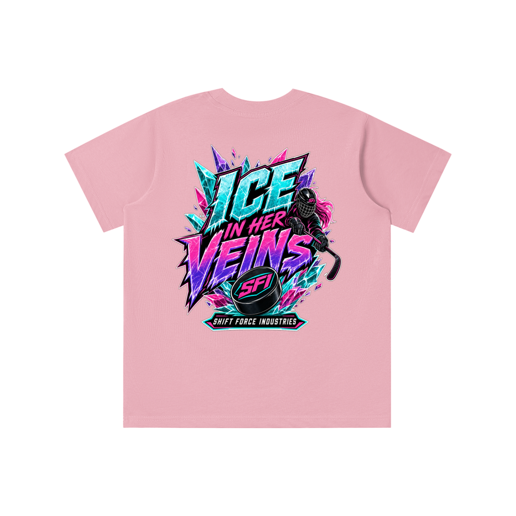 Girls Ice in Her Veins T-shirt