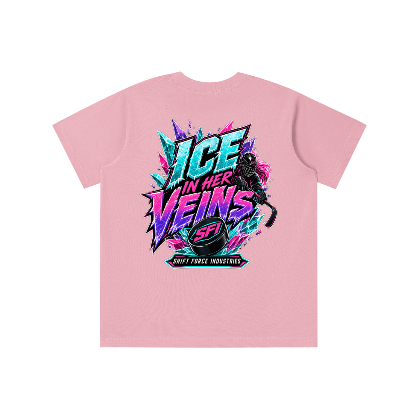 Girls Ice in Her Veins T-shirt