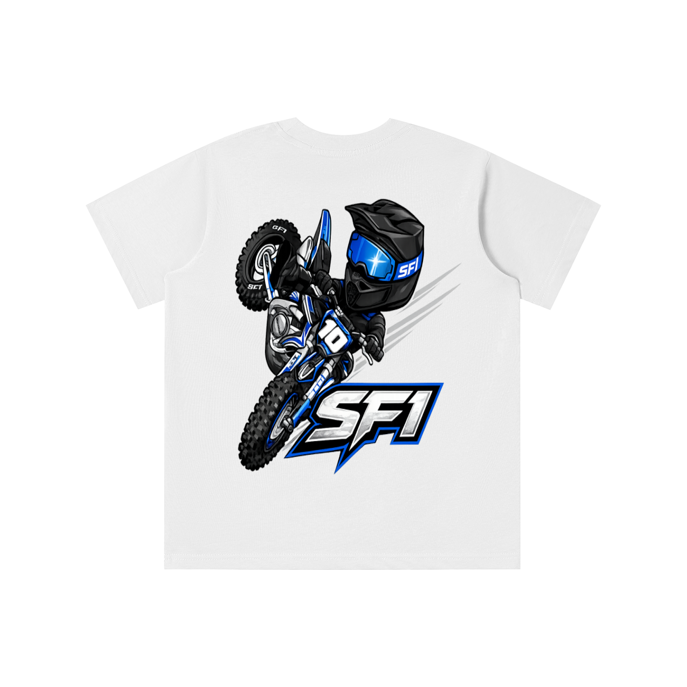 Boys Cartoon Moto T-shirt