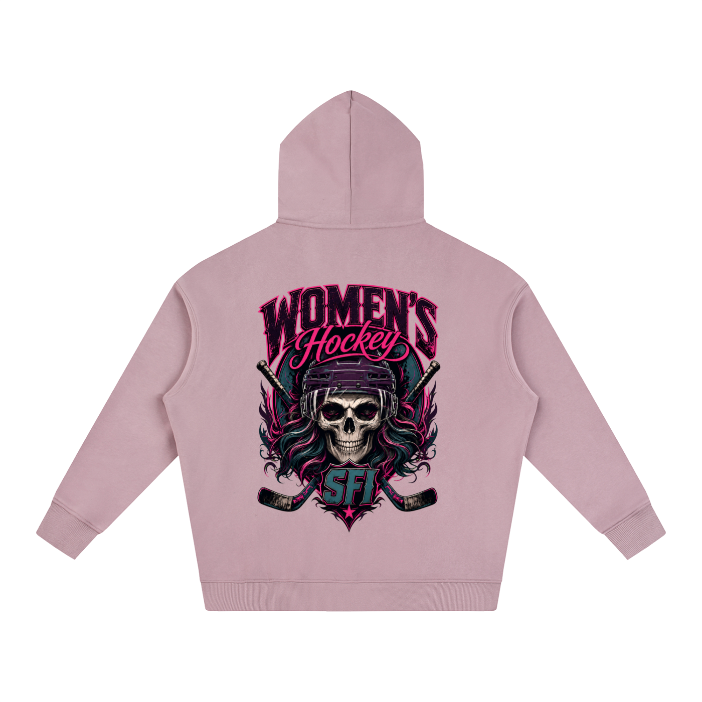 Women's Hockey Oversize Fleeced Hoodie