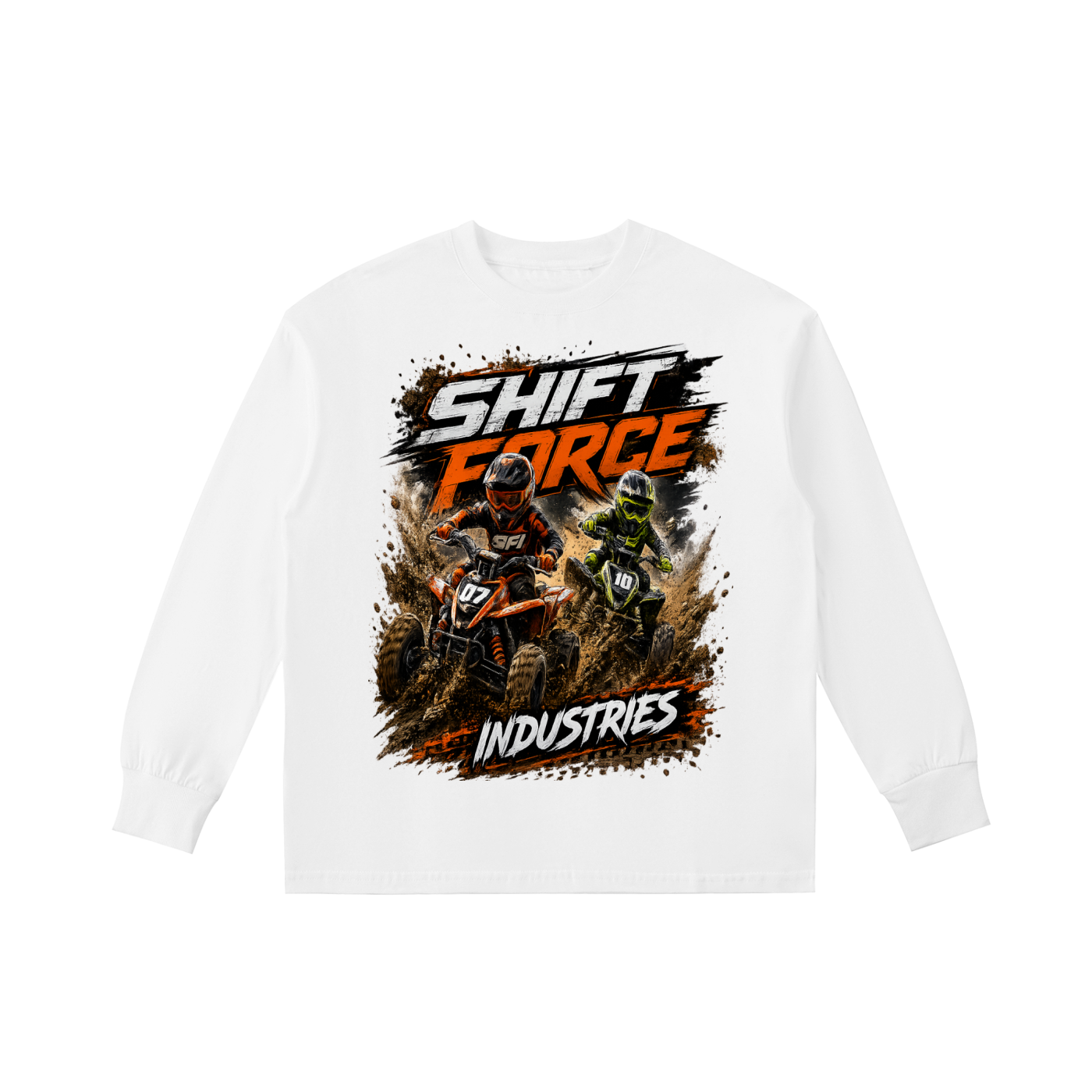 Boys ATV Race Long-Sleeve Tee