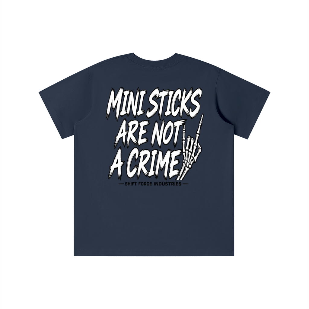 Boys Mini Sticks Are Not a Crime T-shirt