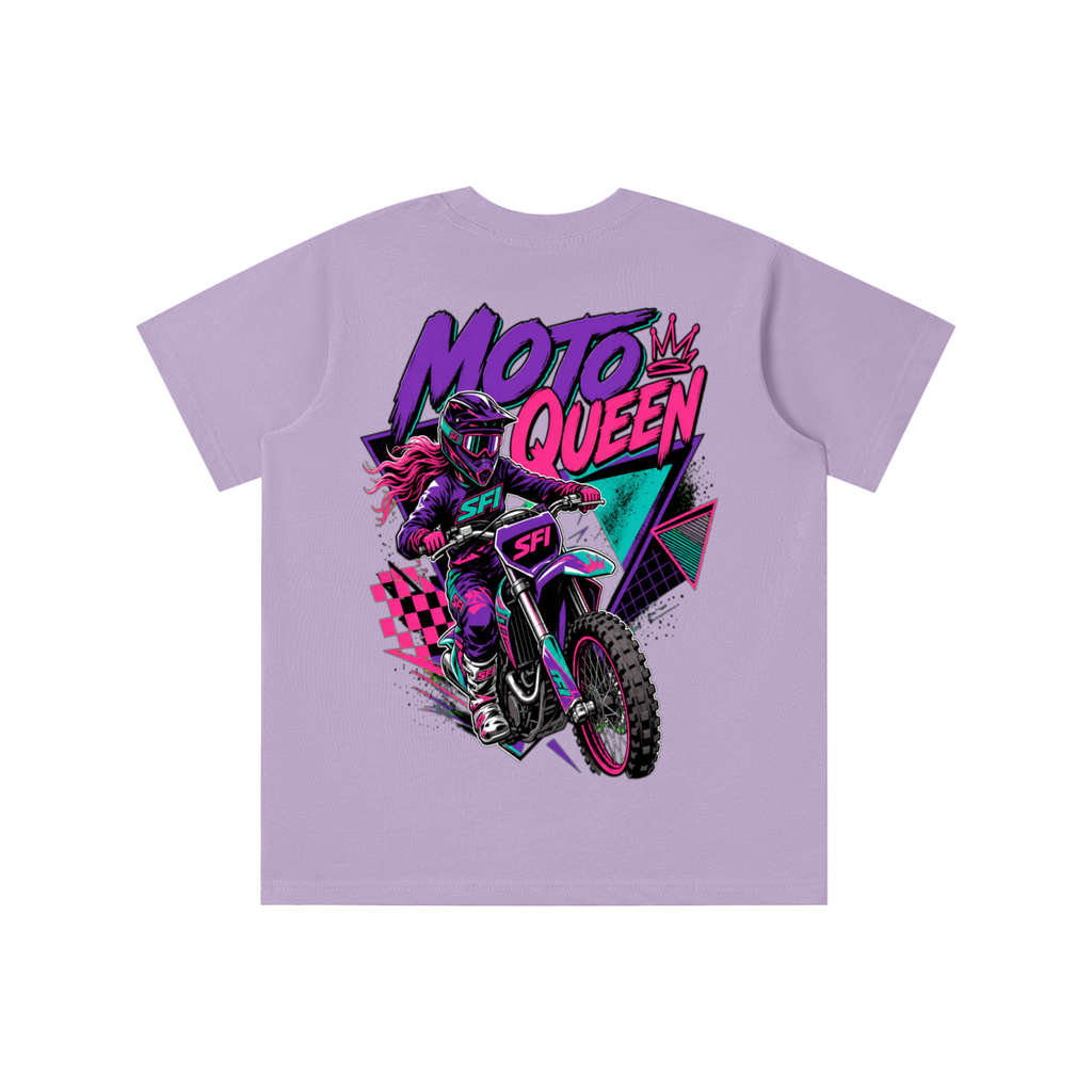 Girls Moto Queen T-shirt