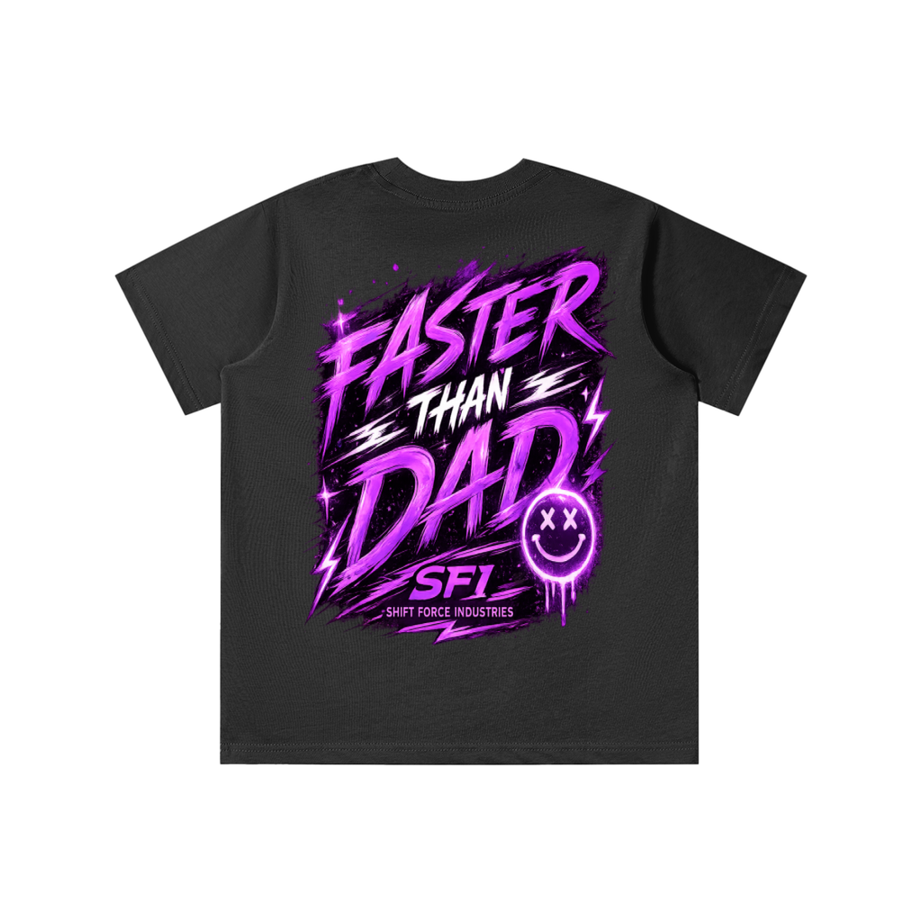 Girls Faster Than Dad T-shirt