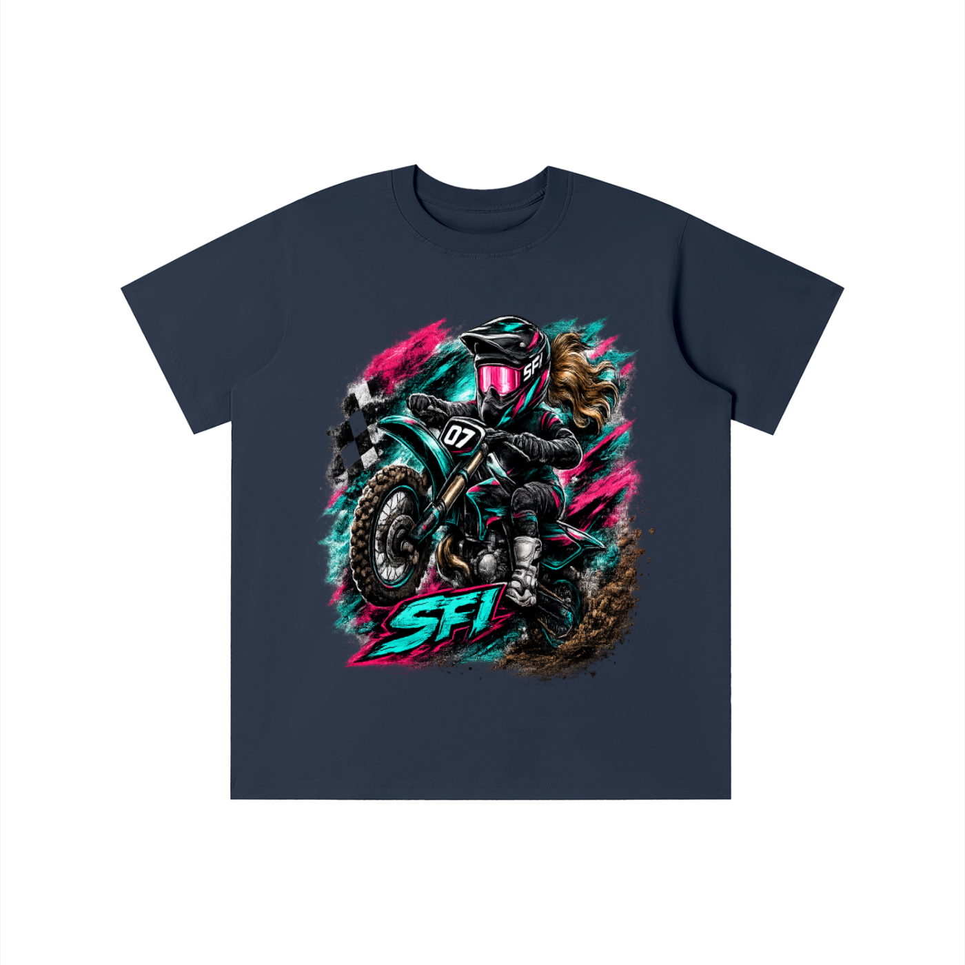 Girls Moto T-shirt