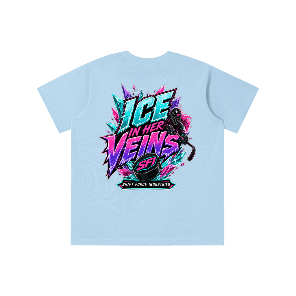 Girls Ice in Her Veins T-shirt
