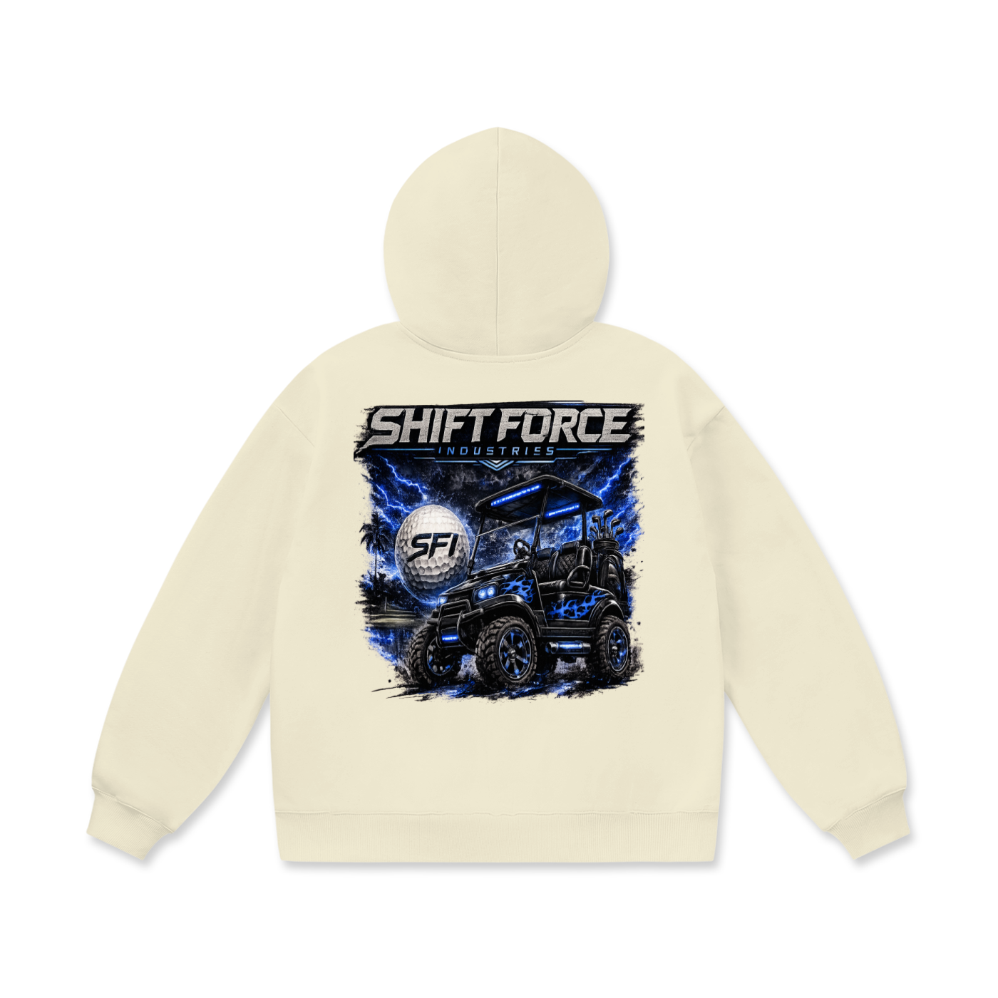 Men's Golf Cart Fleece Hoodie