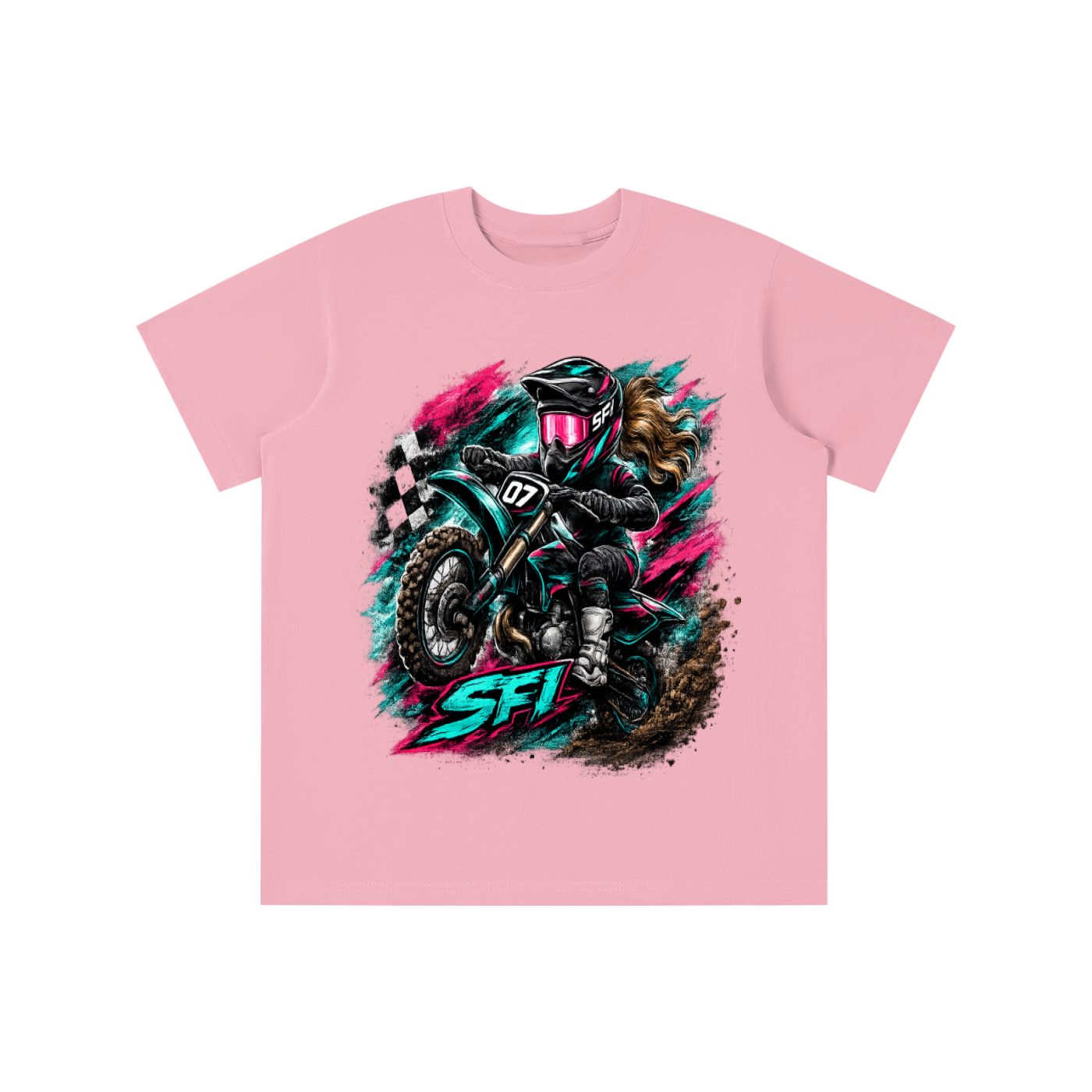 Girls Moto T-shirt