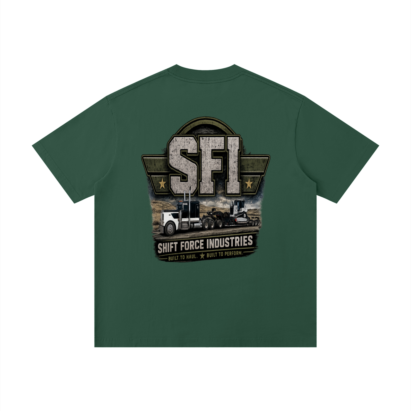 Men's Built to Haul. Built to Perform. T-Shirt
