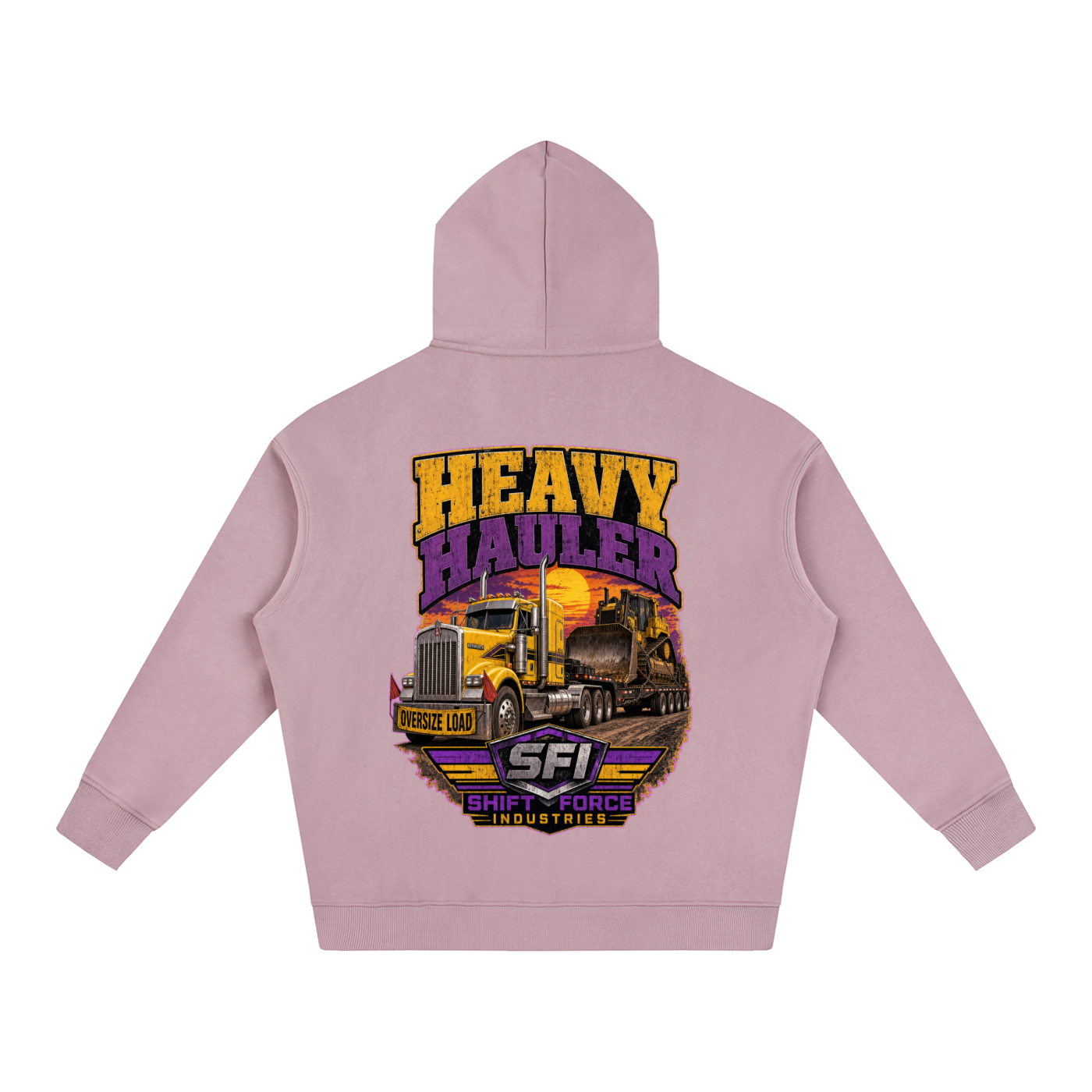 Women's Heavy Hauler Fleeced Hoodie