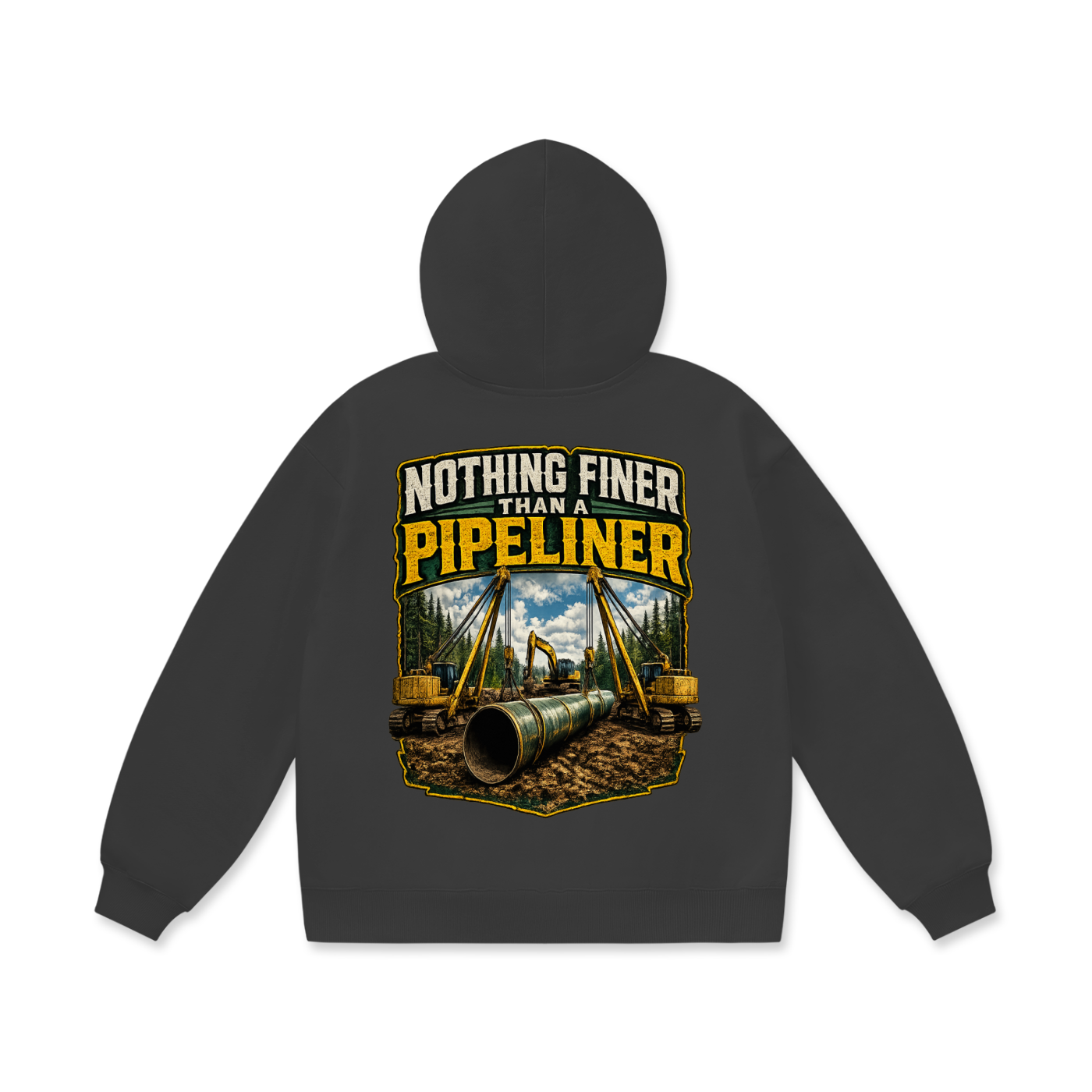 Men's Nothing Finer Than a Pipeliner Fleece Hoodie