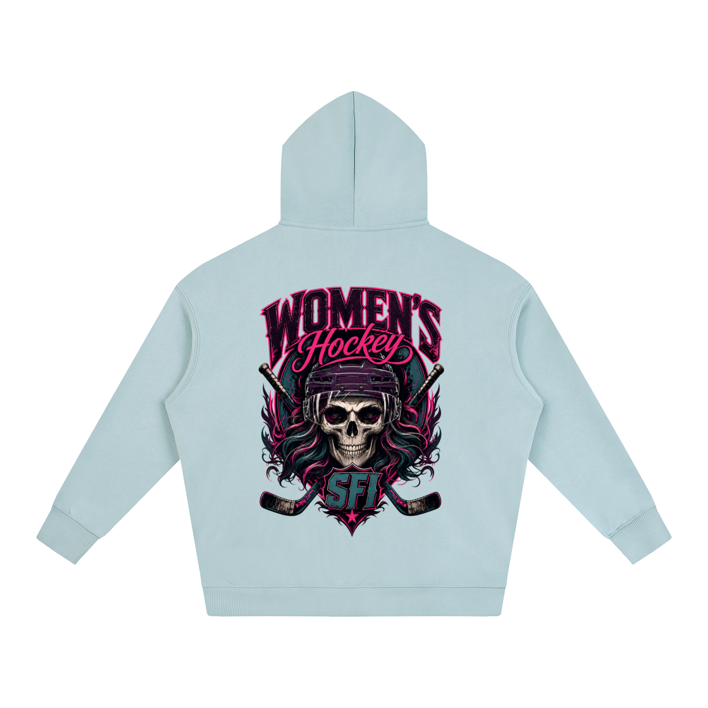 Women's Hockey Oversize Fleeced Hoodie