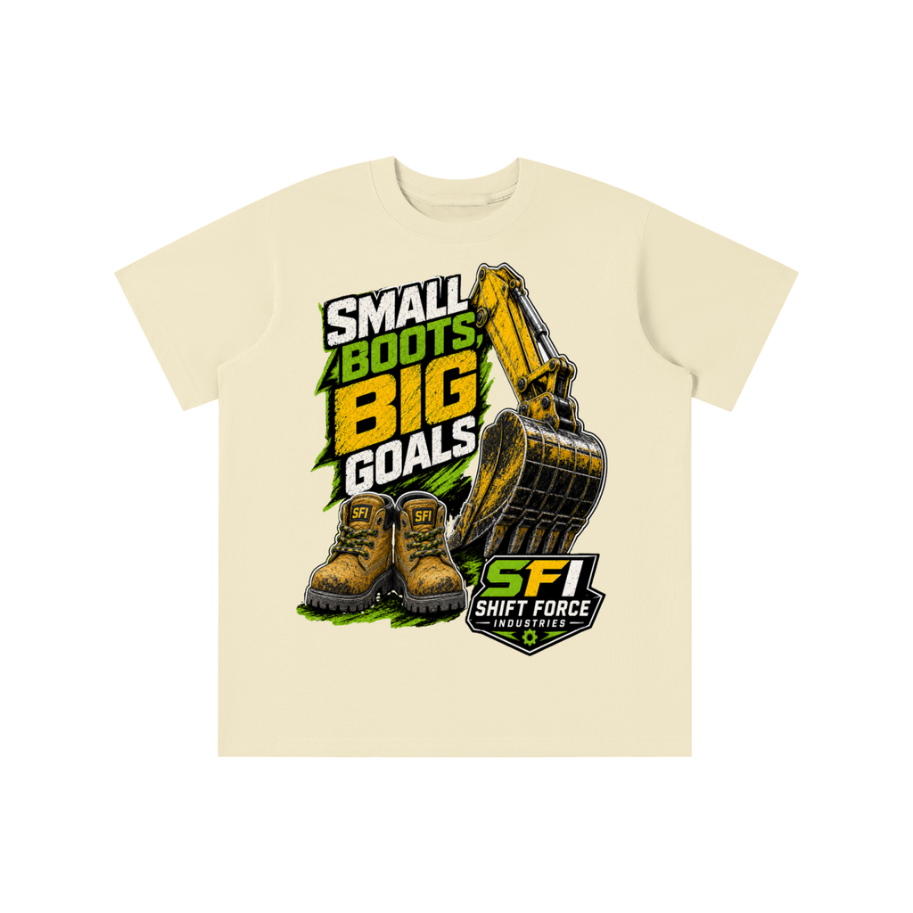 Boys Small Boots Big Goals T-shirt