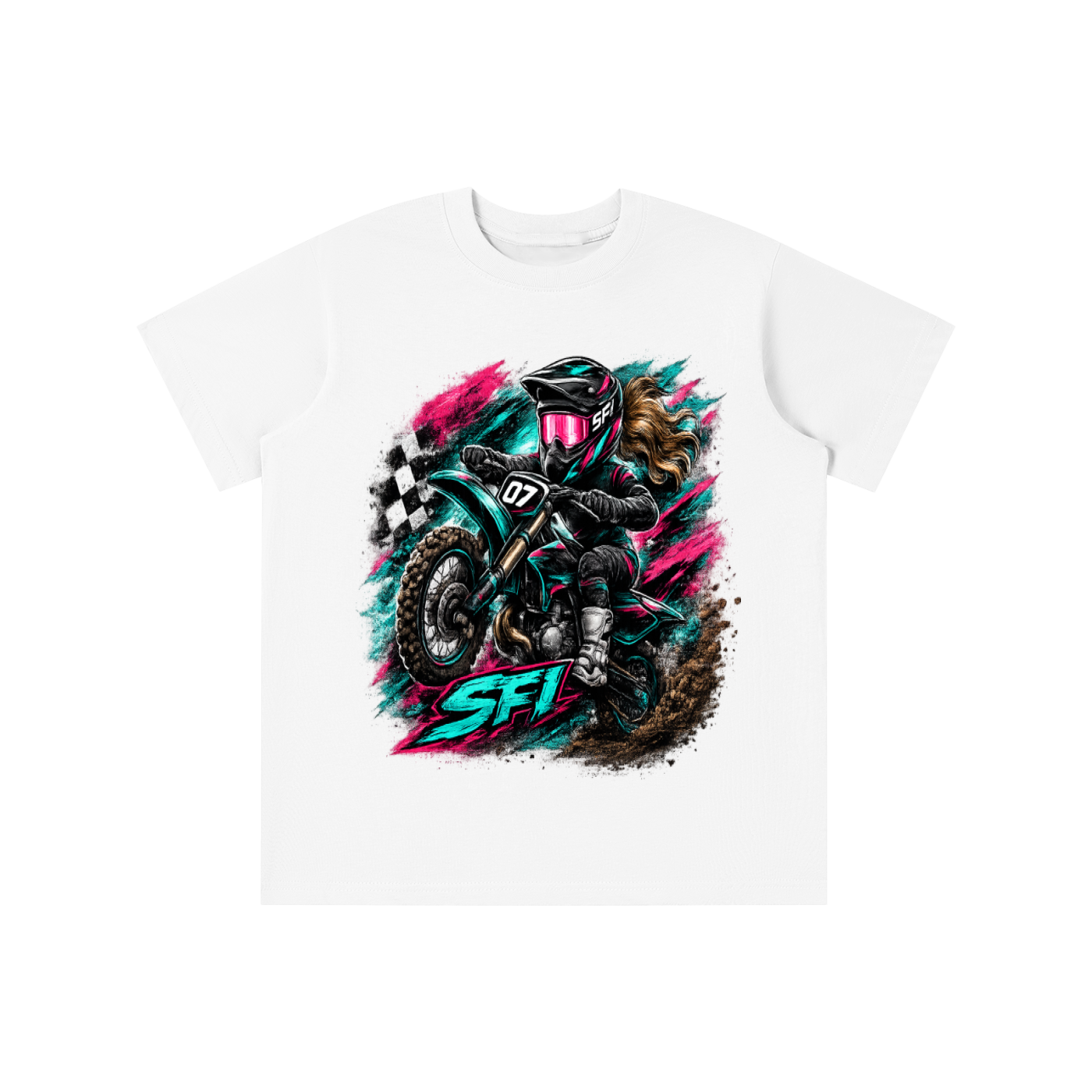 Girls Moto T-shirt
