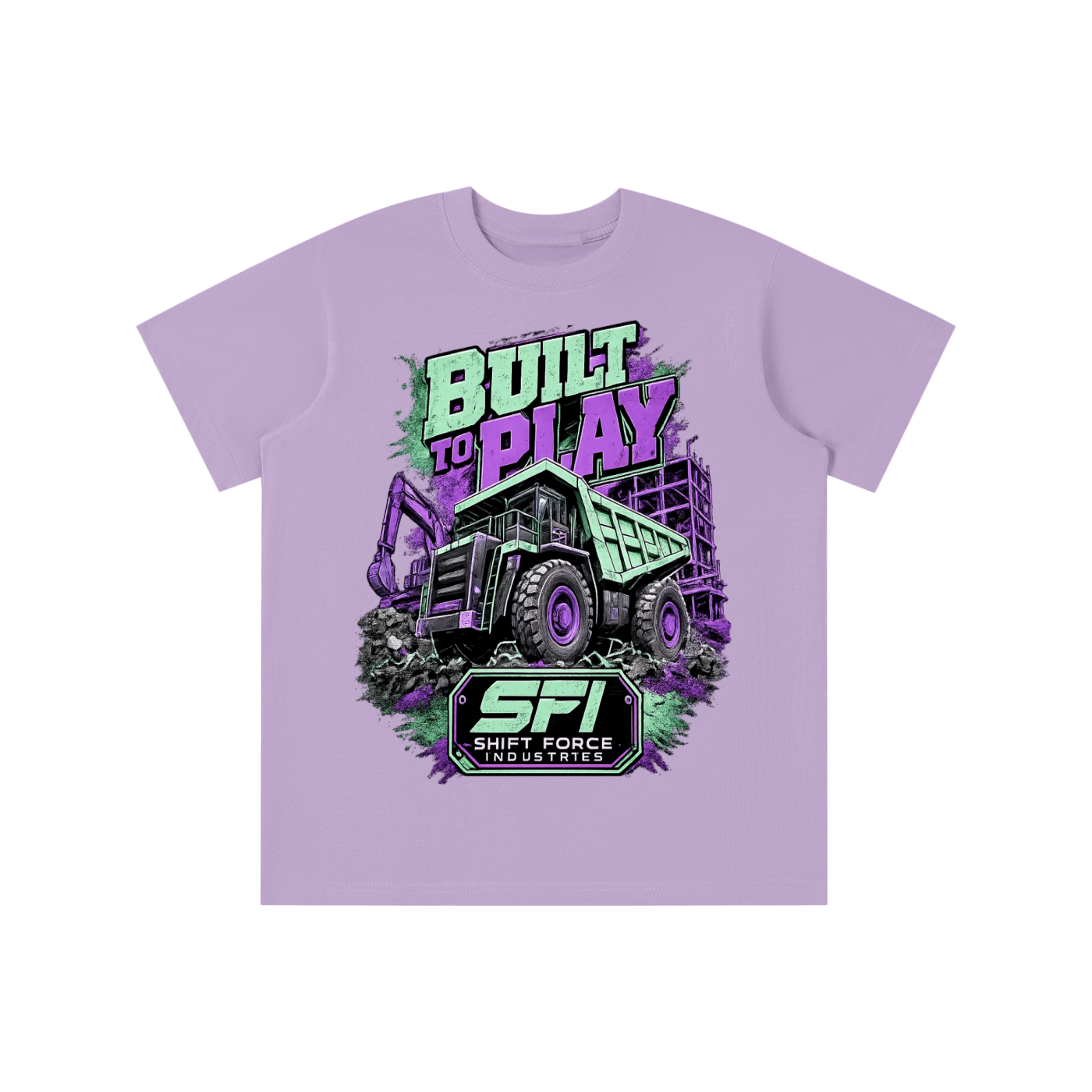 Girls Built to Play T-shirt