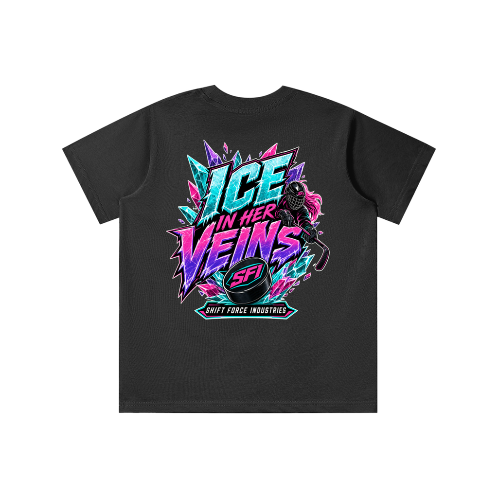 Girls Ice in Her Veins T-shirt