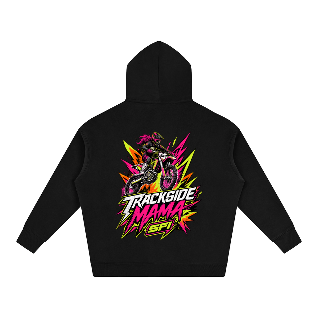 Women's Trackside Mama Oversize Fleeced Hoodie