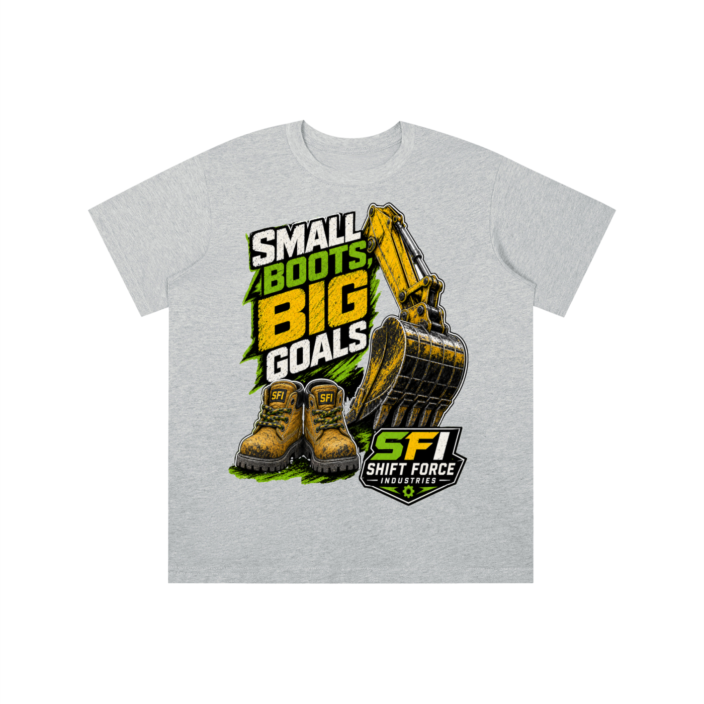 Boys Small Boots Big Goals T-shirt