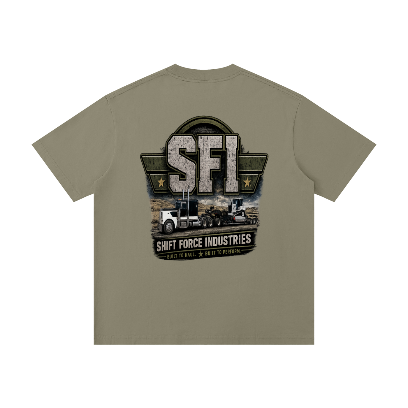 Men's Built to Haul. Built to Perform. T-Shirt