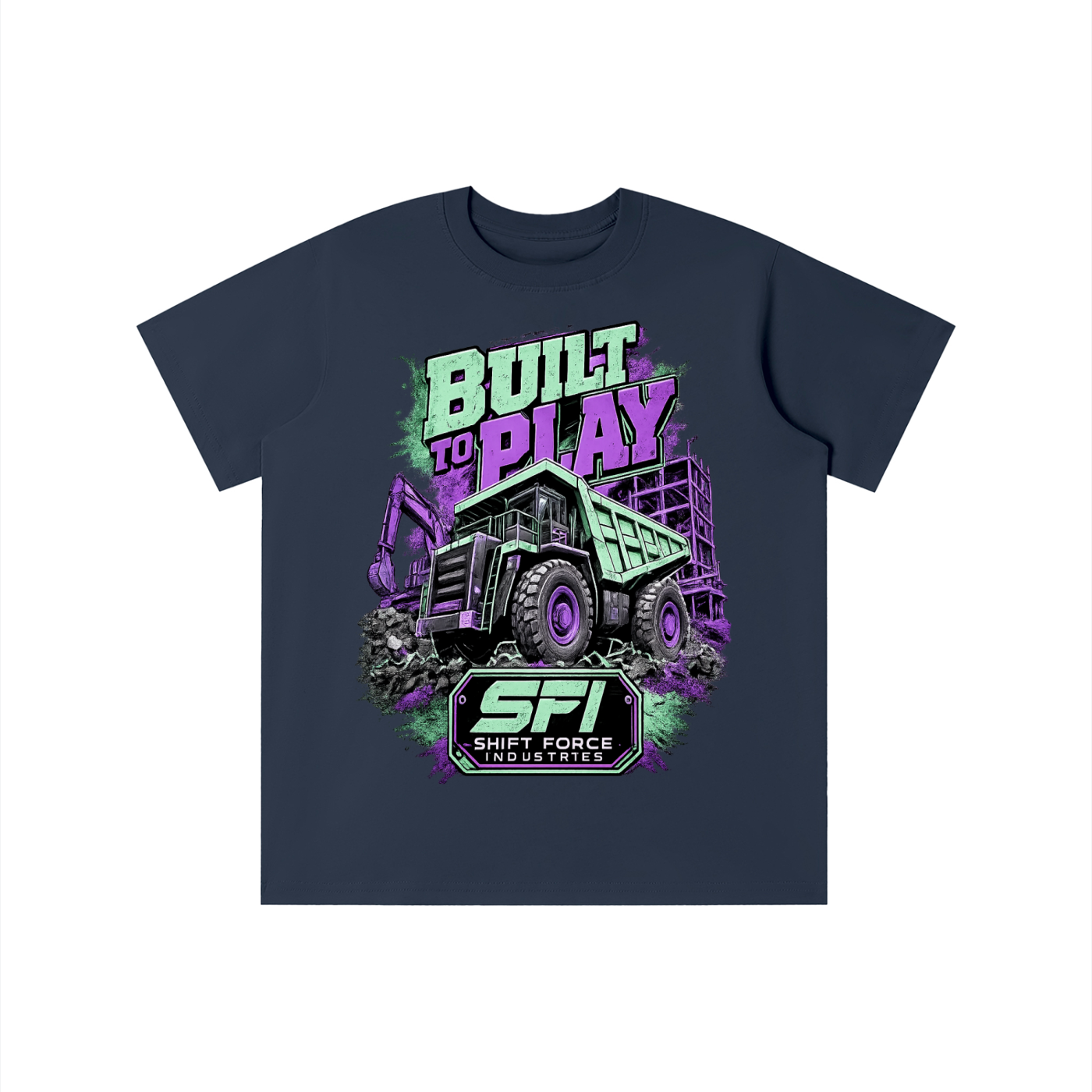 Girls Built to Play T-shirt