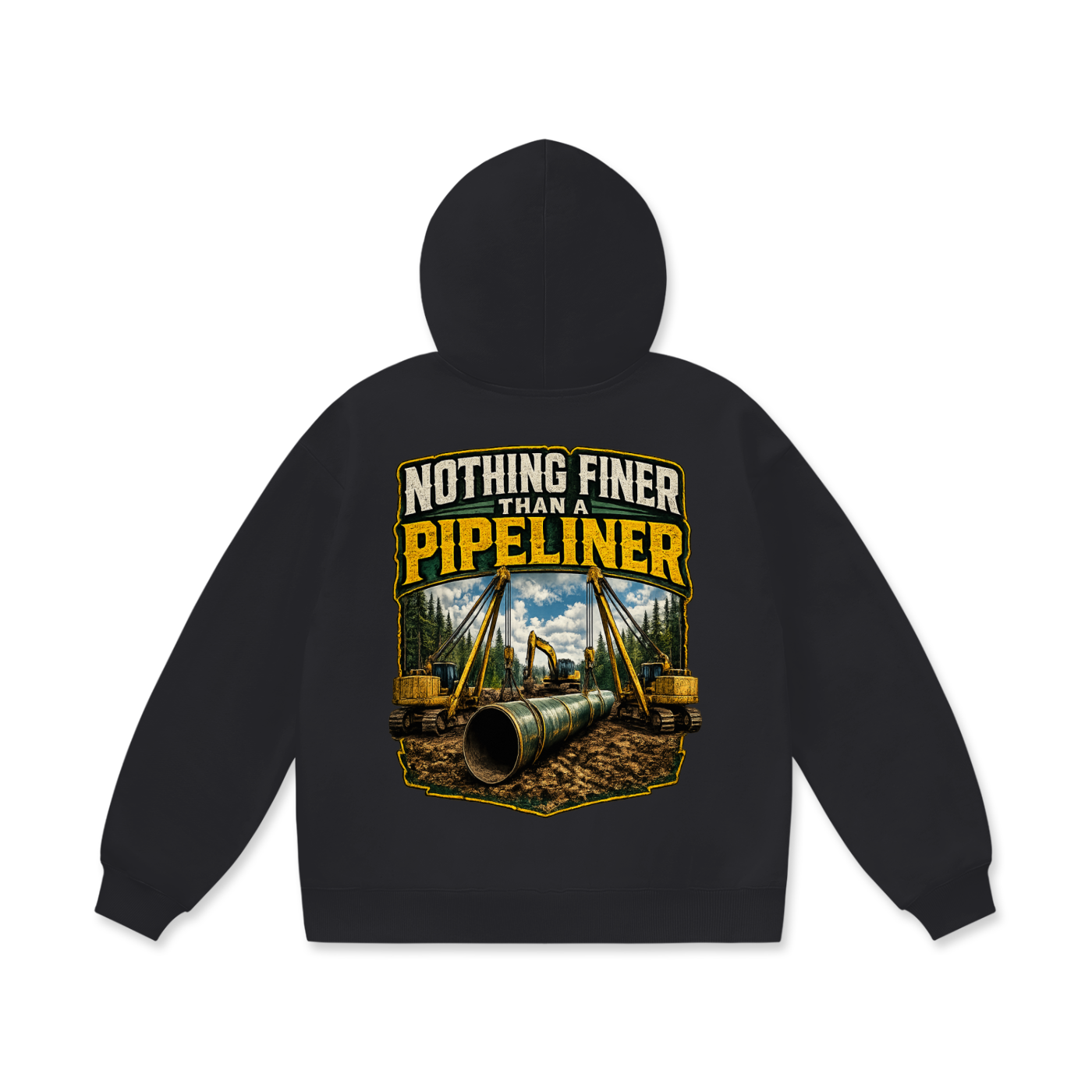Men's Nothing Finer Than a Pipeliner Fleece Hoodie