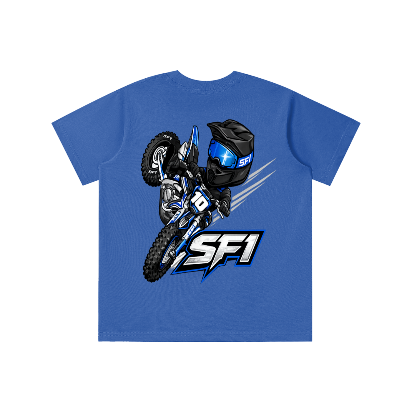 Boys Cartoon Moto T-shirt
