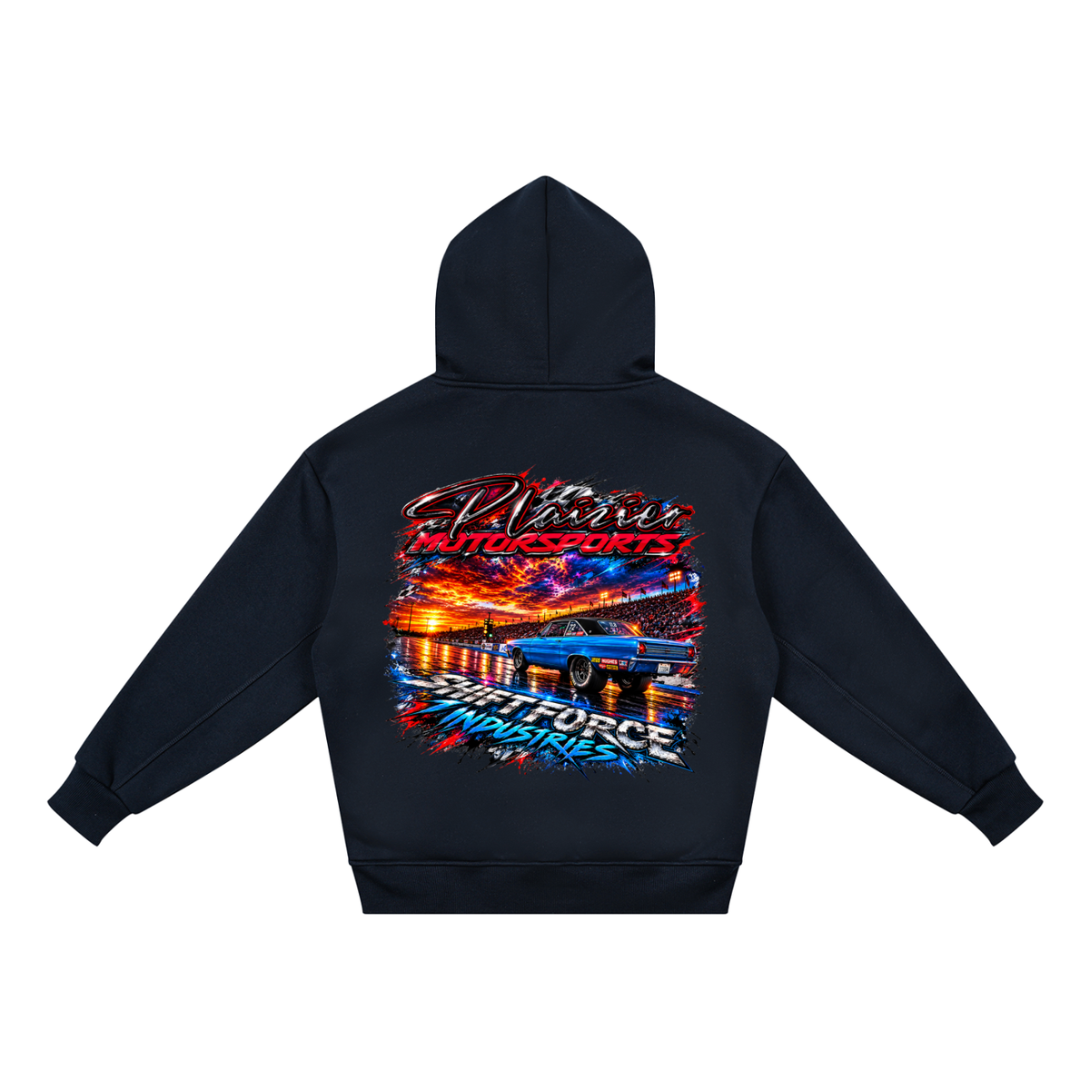 Boy's Drag Racing Fleece Hoodie