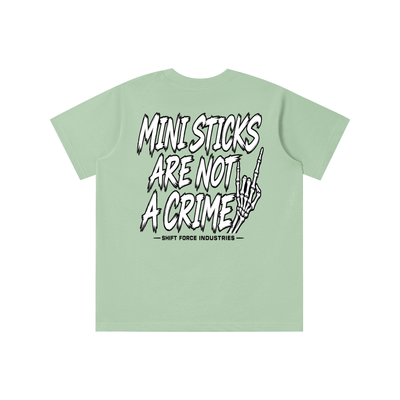 Boys Mini Sticks Are Not a Crime T-shirt