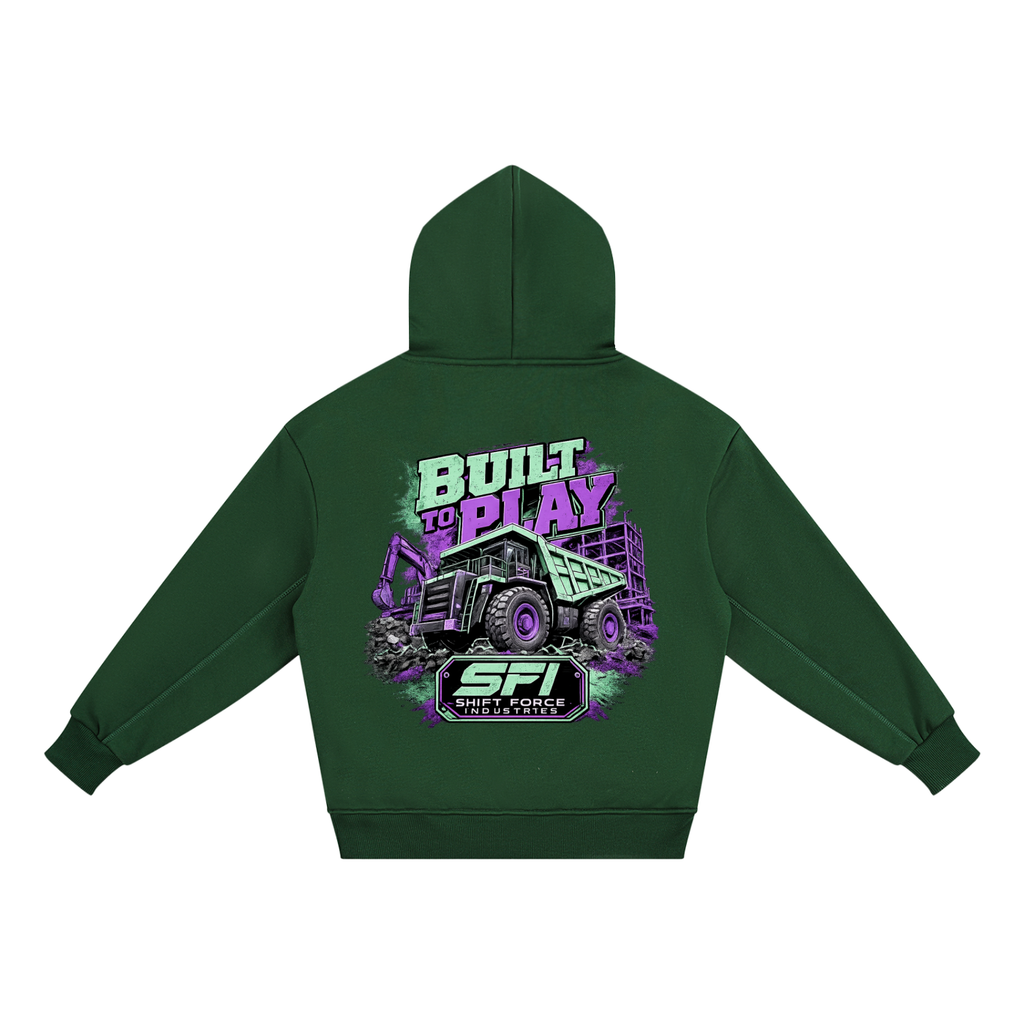 Girls Built to Play Fleece Hoodie