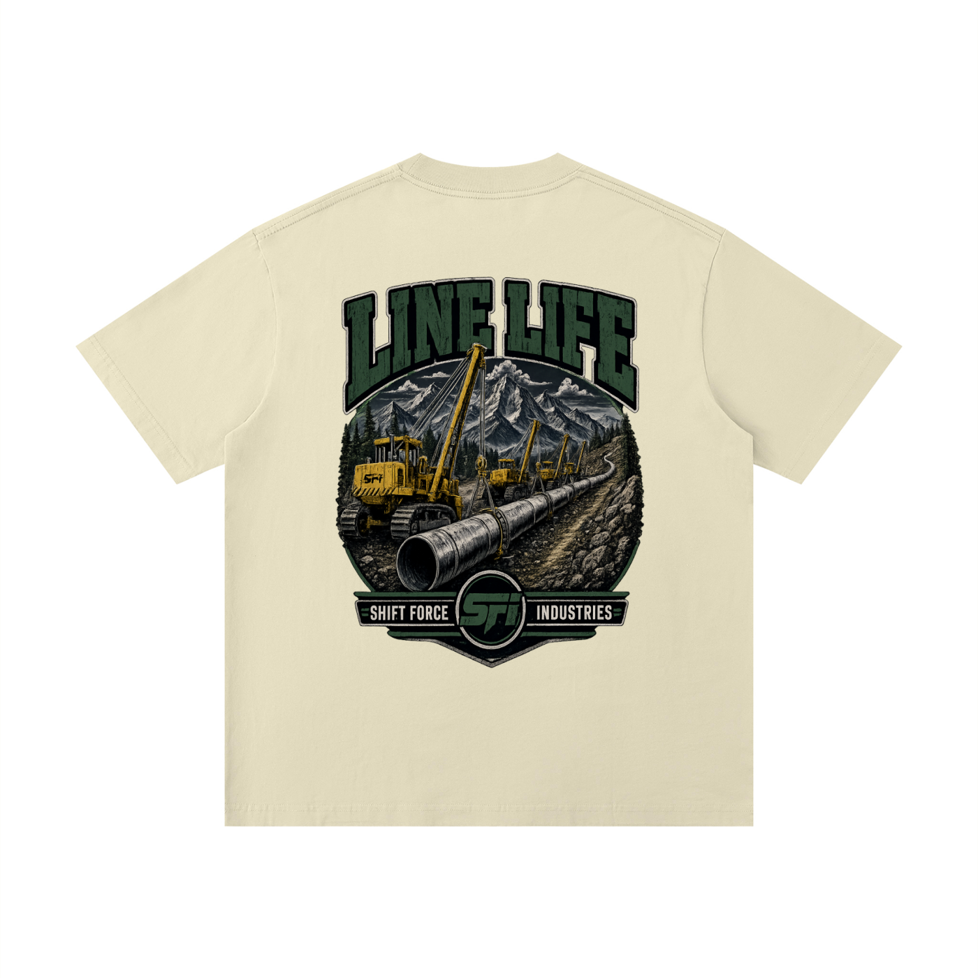 Men's Line Life Tshirt