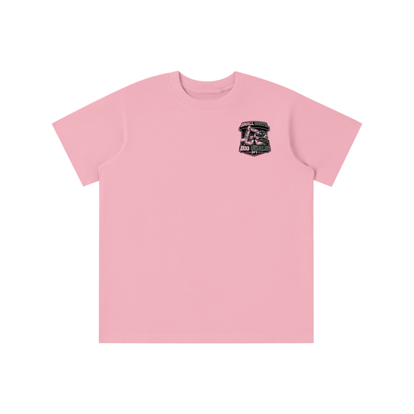 Girls Small Boots Big Goals T-shirt