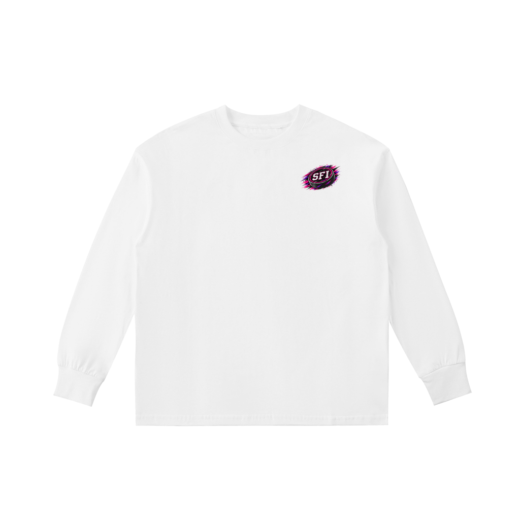 Girls Hockey Puck Long-Sleeve