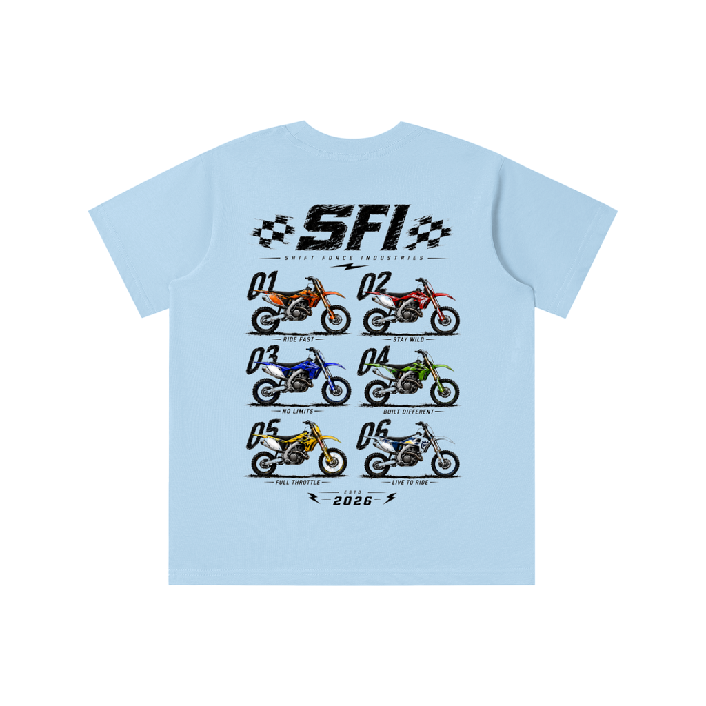 Boys Dirtbike Row T-shirt