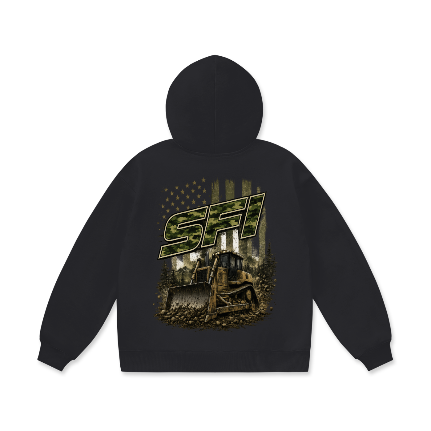 Men's American Dozer Fleece Hoodie