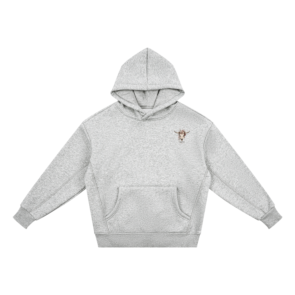Girls Texas Long Horn Fleece Hoodie