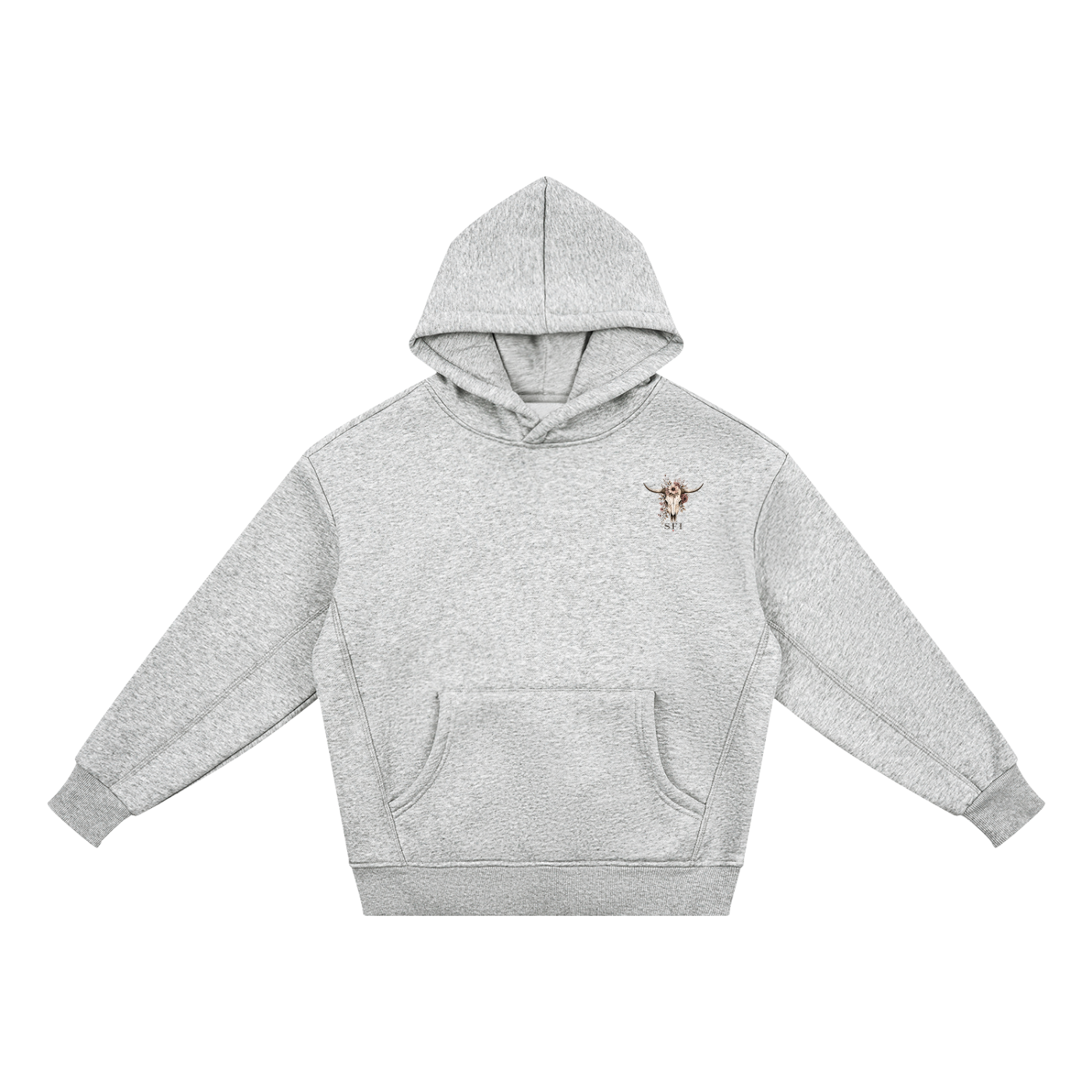 Girls Texas Long Horn Fleece Hoodie