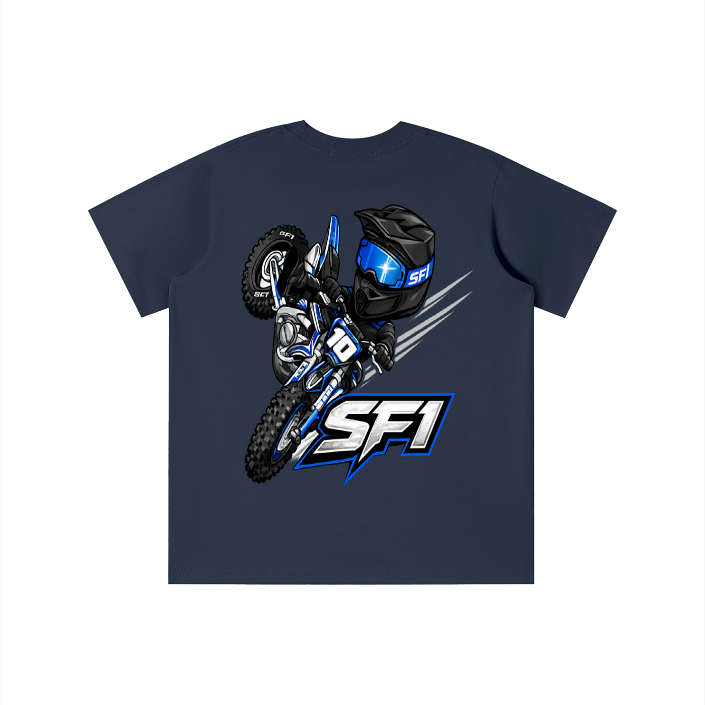 Boys Cartoon Moto T-shirt