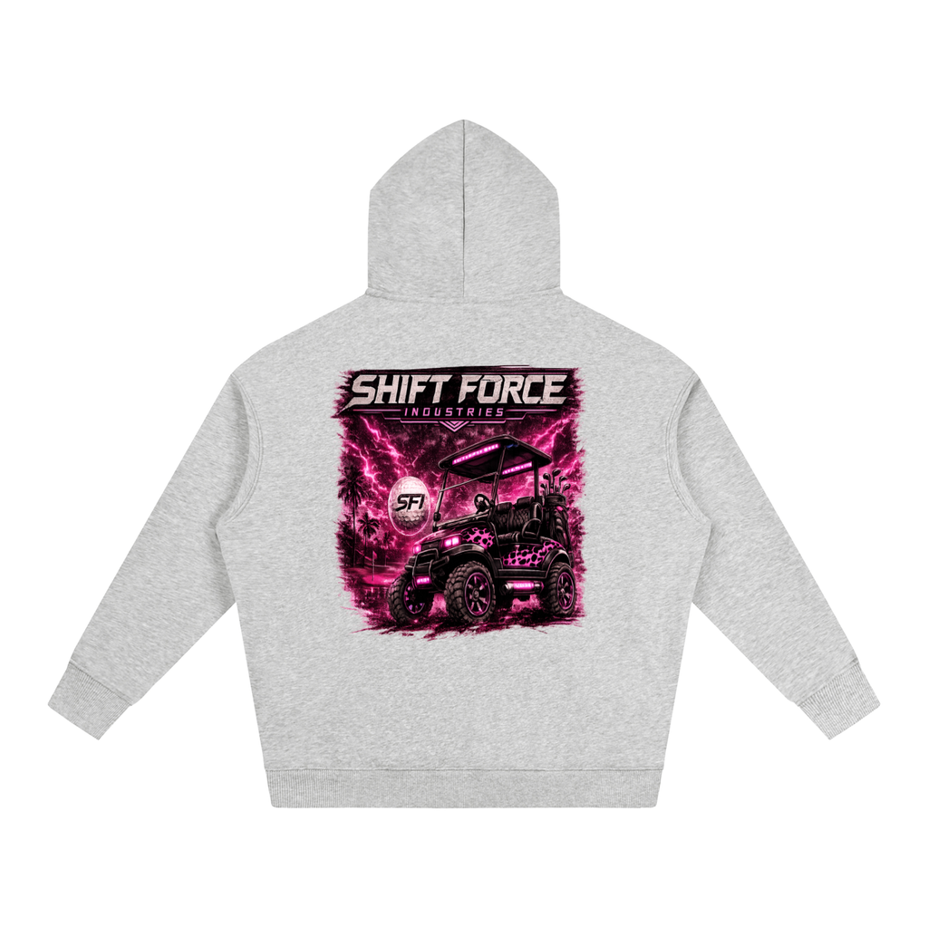 Women's Golf Cart Oversize Fleeced Hoodie