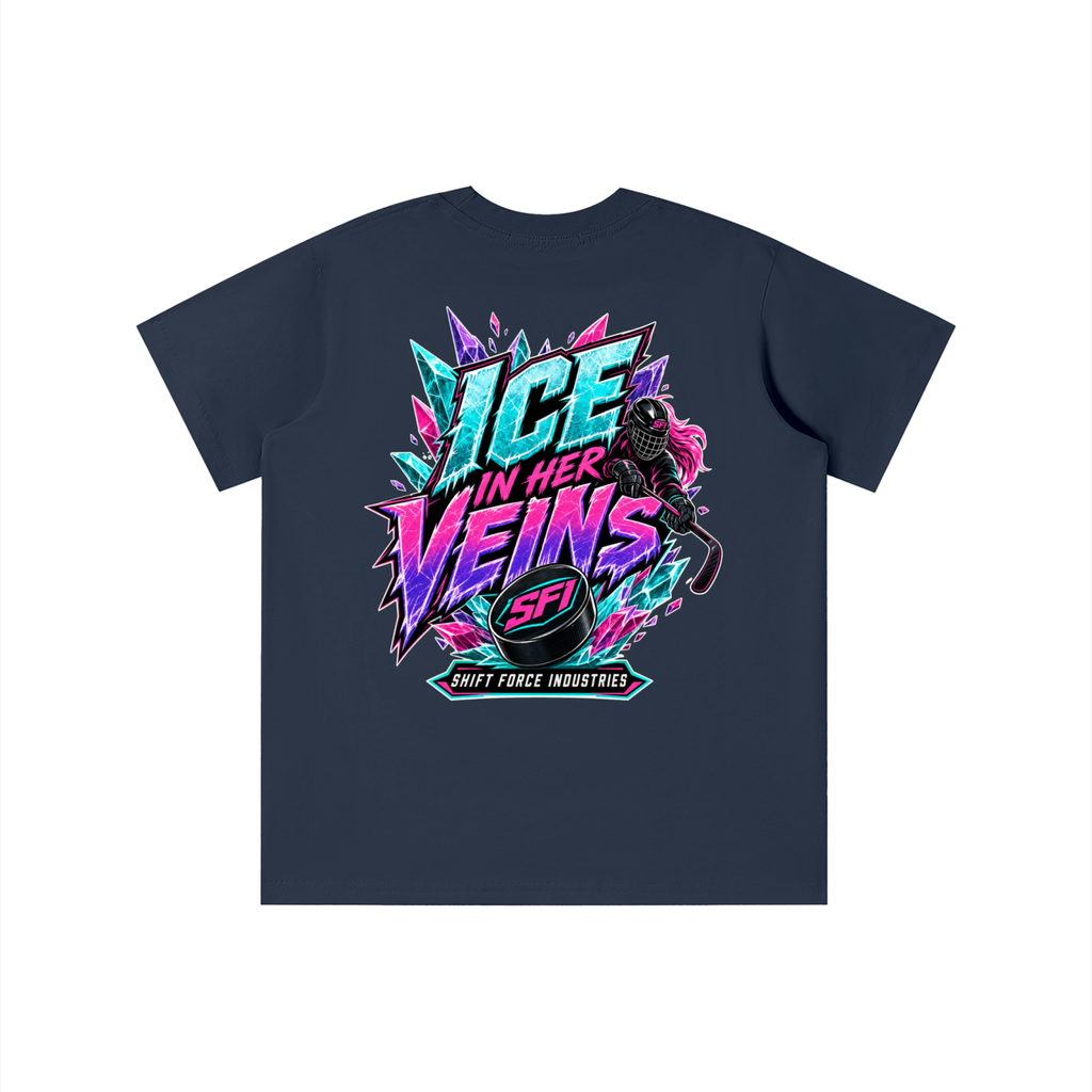 Girls Ice in Her Veins T-shirt