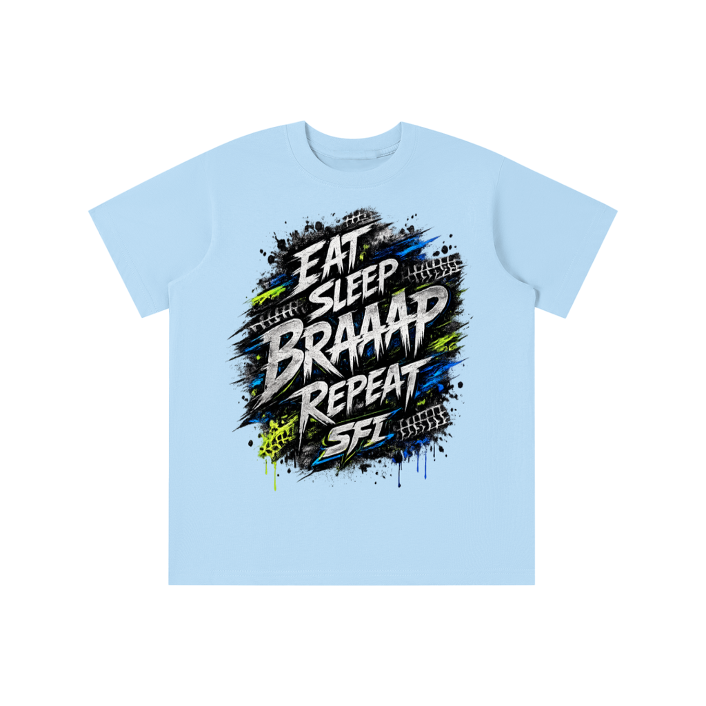 Boys Eat Sleep Braaap Repeat T-shirt