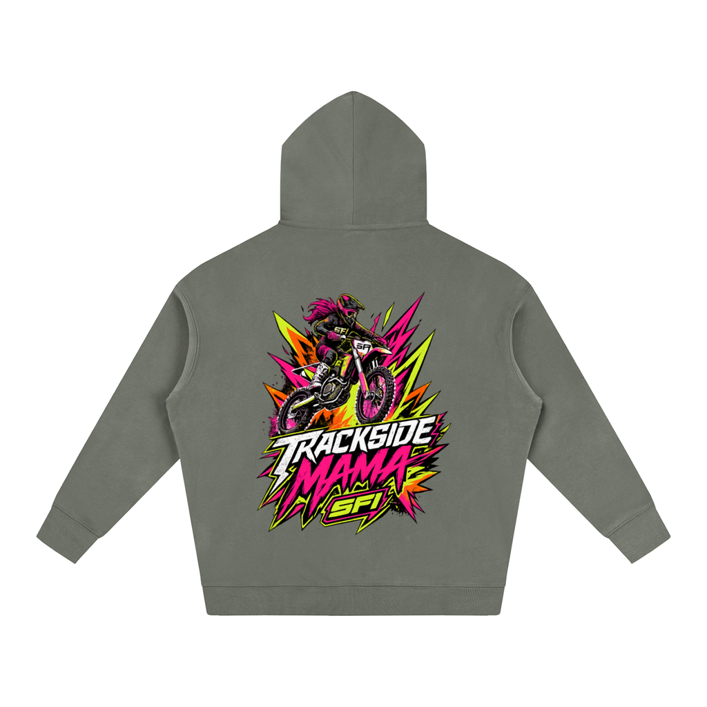 Women's Trackside Mama Oversize Fleeced Hoodie