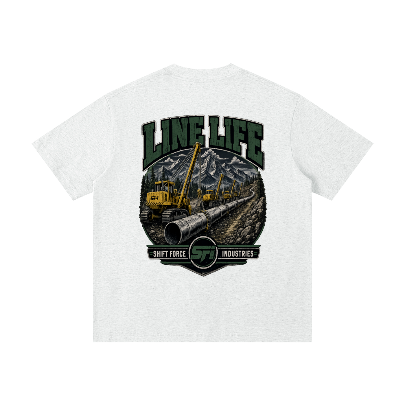 Men's Line Life Tshirt