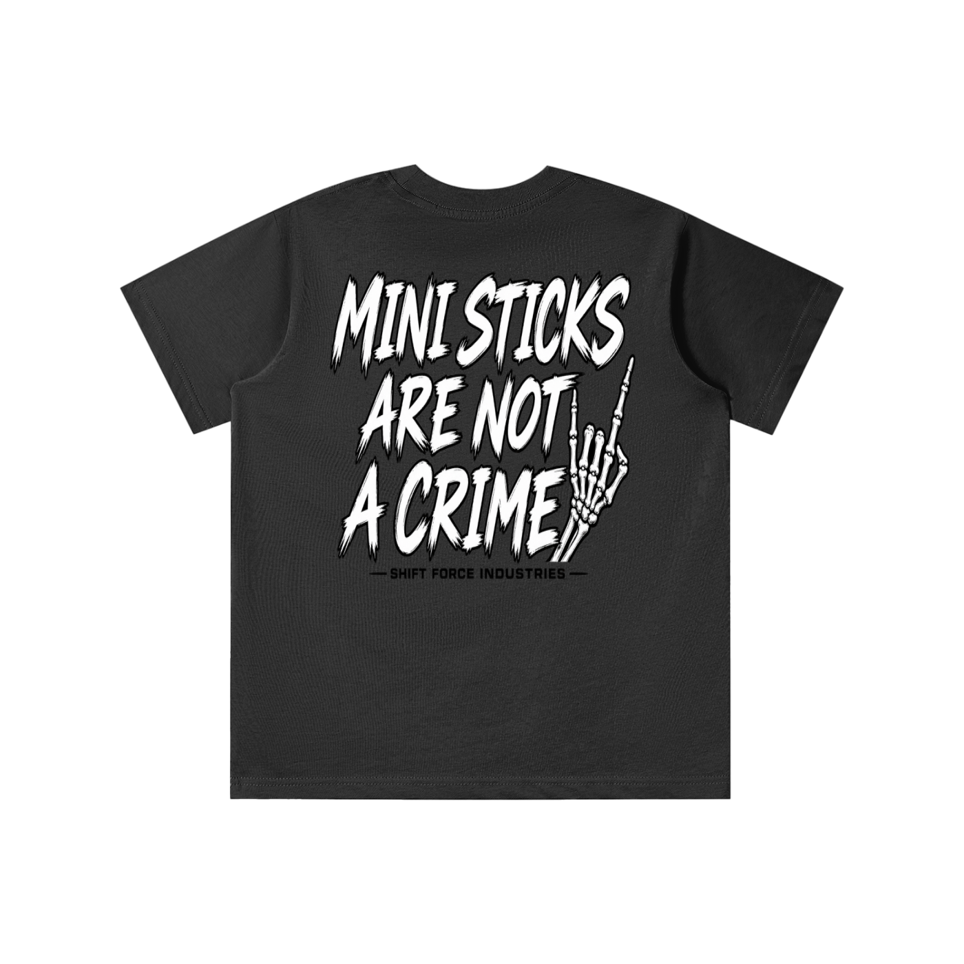 Boys Mini Sticks Are Not a Crime T-shirt