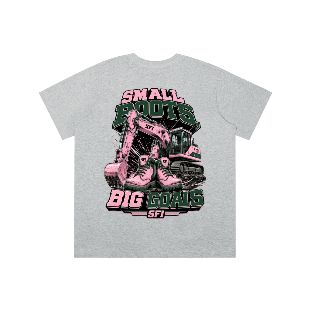 Girls Small Boots Big Goals T-shirt