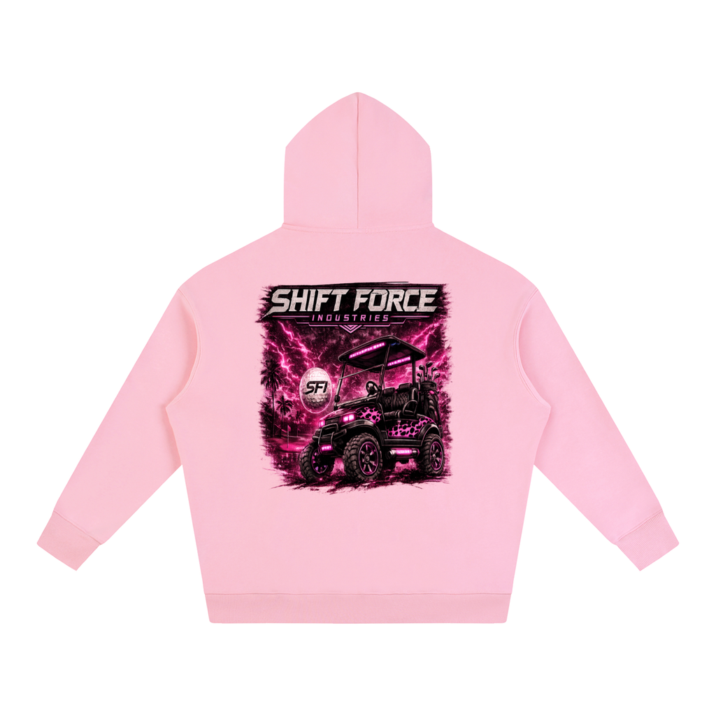 Women's Golf Cart Oversize Fleeced Hoodie