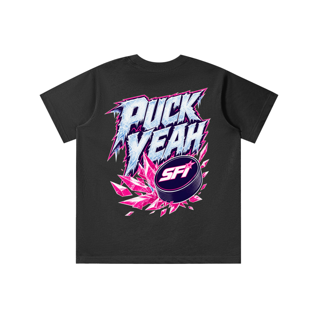 Girls Puck Yeah T-shirt