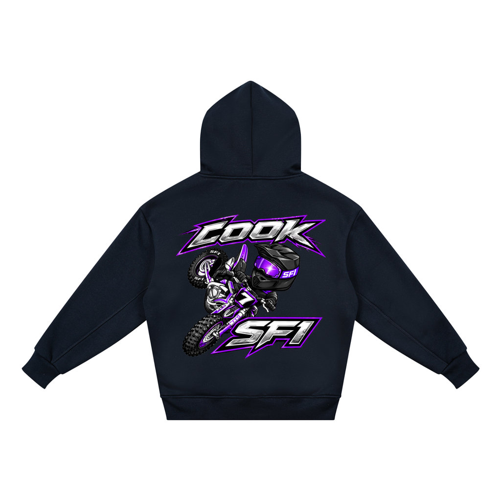 Cook Girls Moto Fleece Hoodie
