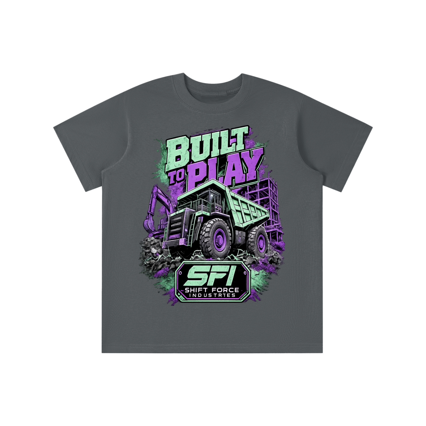 Girls Built to Play T-shirt