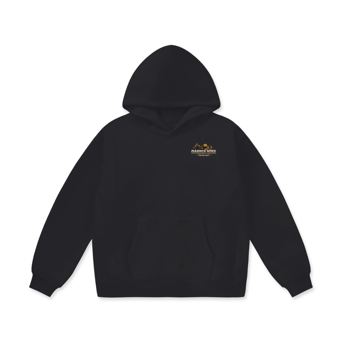 Darren Rose Contracting Oversize Fleece Hoodie
